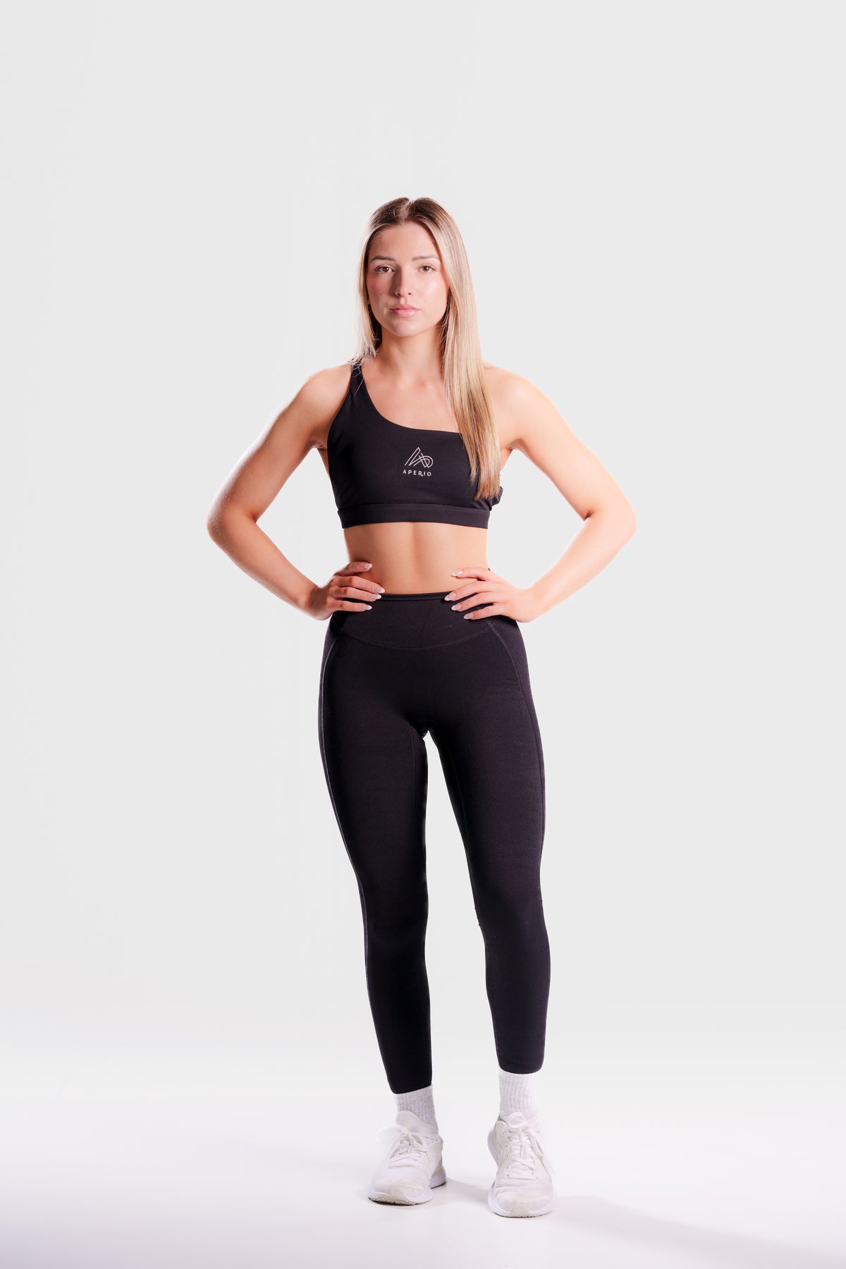 Limitless single strap sports bra